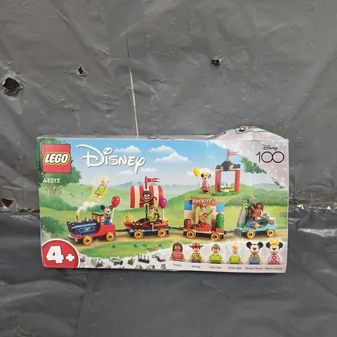 BOXED LEGO DISNEY CELEBRATION TRAIN 43212