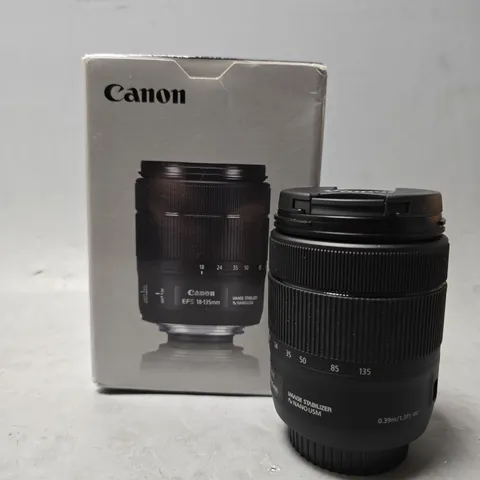 BOXED CANON EFS 18-135MM F/3.4-5.6 IS USM