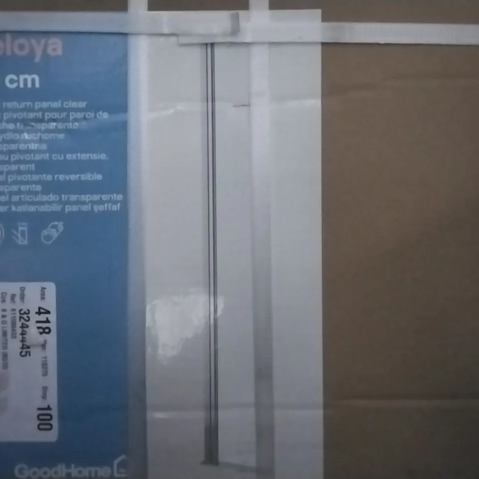 BOXED BELOYA 30CM PIVOT RETURN PANEL CLEAR