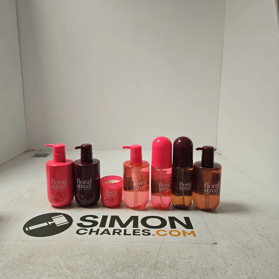 FLORAL STREET PINK MAGNOLIA SCENT EDIT GIFT SET – 250ML BODY WASH & BODY LOTION + MINI FRAGRANCES