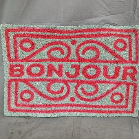 MAISON BY PREMIER NEON BONJOUR DOOTMAT