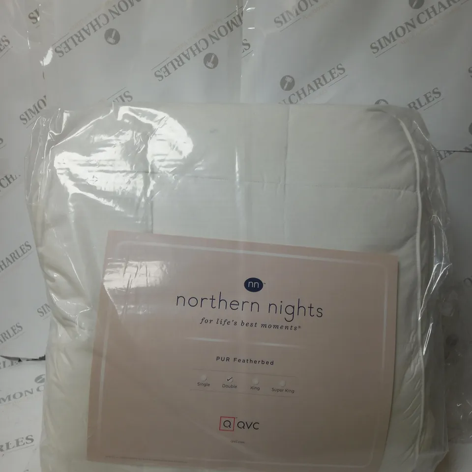 PUR FEATHER BY NORTHERN NIGHTS EXTRA DEEP FEATHERBED - DOUBLE 