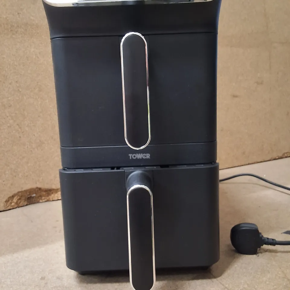 BOXED TOWER 11 LITRE DUAL LAYER AIR FRYER