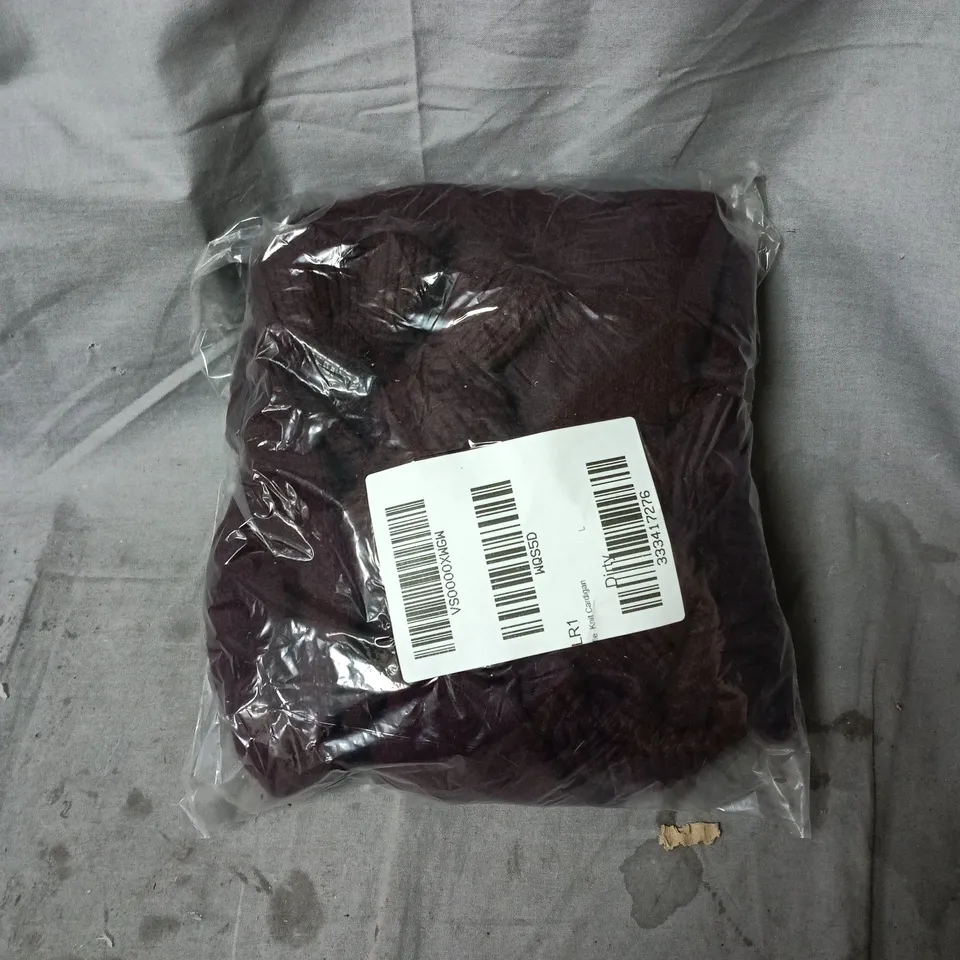 BAGGED MANGO UK SIZE LARGE CHUNKY KNIT CARDIGAN WITH TAGS