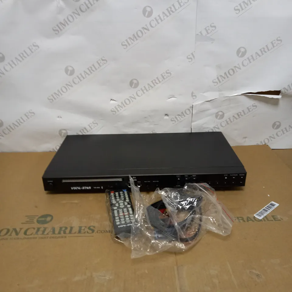 VOCAL-STAR VS-600 HDMI KARAOKE MACHINE WITH BLUETOOTH INCLUDING 150 KARAOKE SONGS 