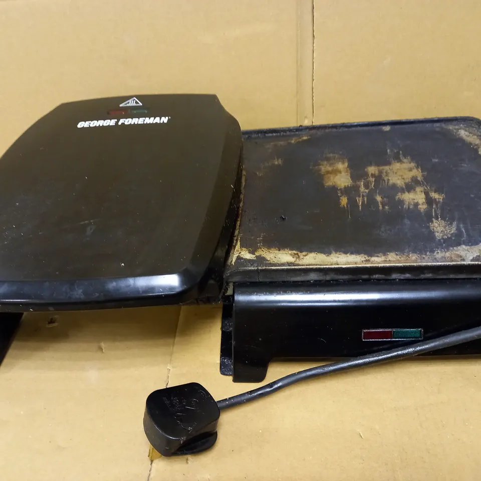 GEORGE FOREMAN FAT REDUCING GRILL & GRIDDLE