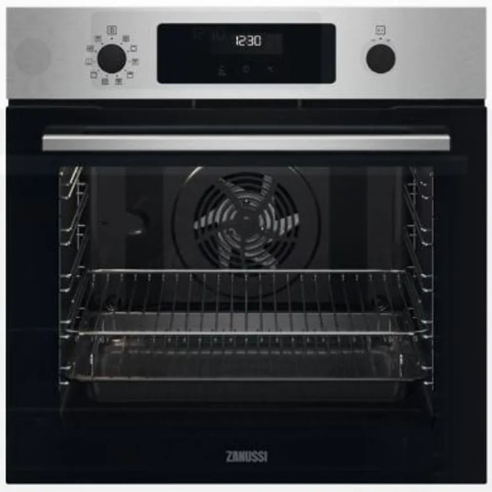 ZANUSSI SERIES 60  INTEGRATED SURROUND COOK ELECTRIC OVEN MODEL ZOPNX6X2 RRP £417