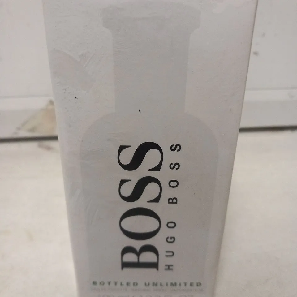 BOXED AND SEALED HUGO BOSS BOTTLED UNLIMITED EAU DE TOILETTE 100ML SPRAY FOR HIM - MEN'S