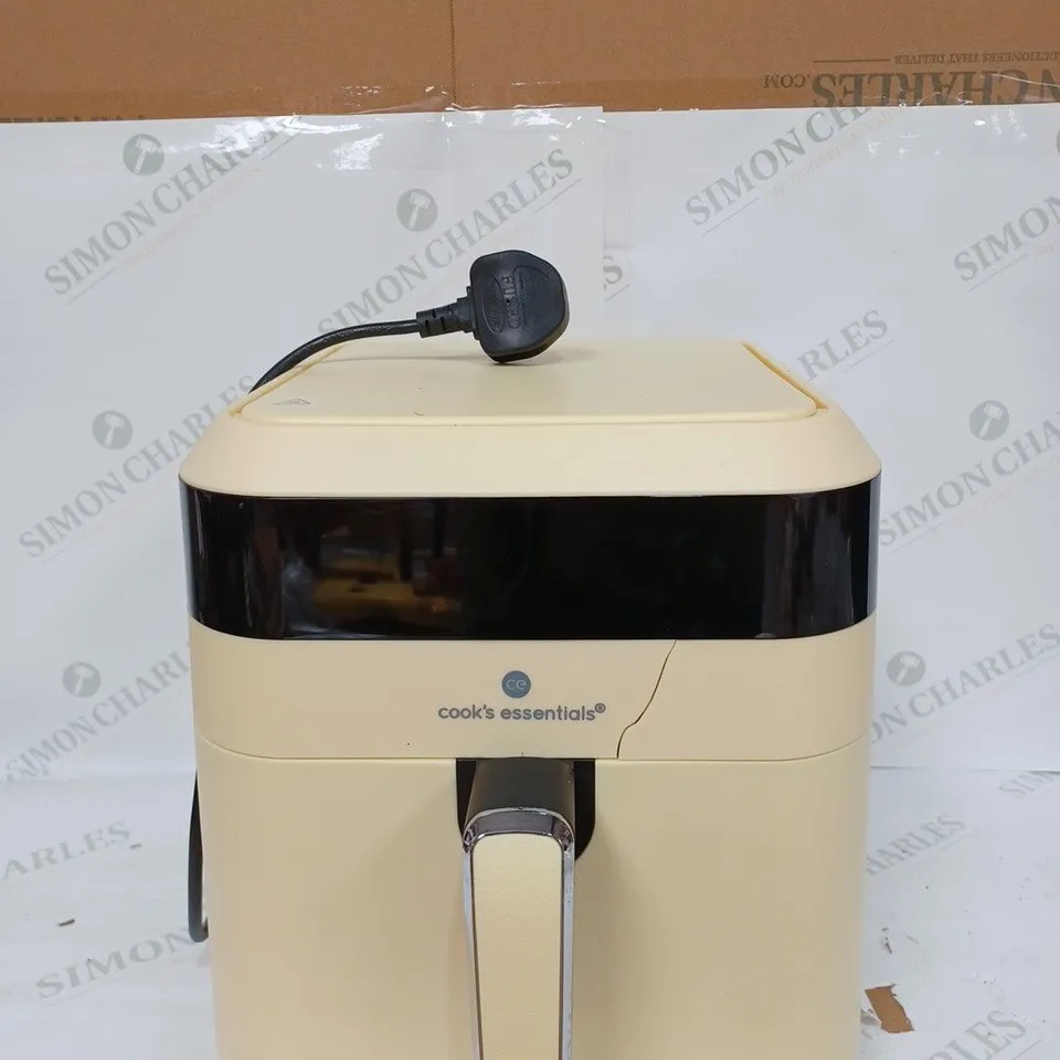 COOKS ESSENTIALS AIR FRYER IN YELLOW