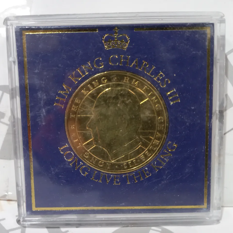 HM KING CHARLES III COMMEMORATIVE COIN