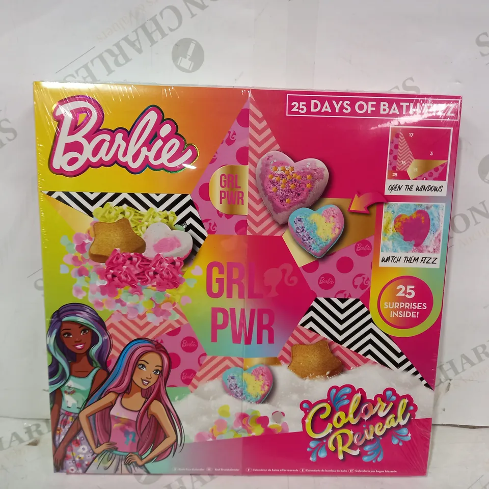 BARBIE 25 DAYS OF BATH FIZZ