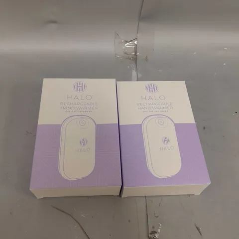 SEALED HALO SET OF 2 5,200MAH HAND WARMERS