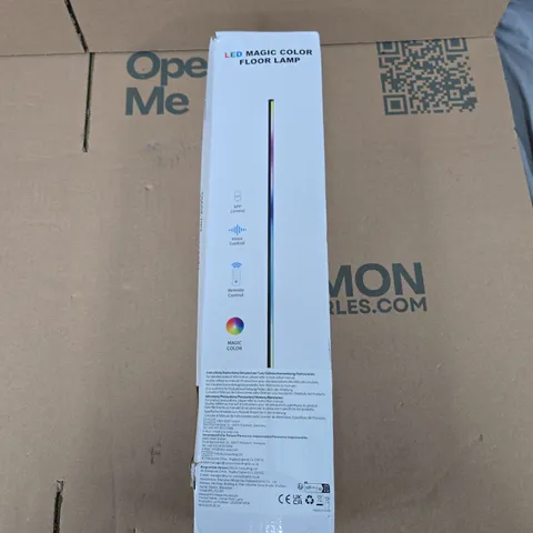 LED MAGIC COLOUR FLOOR LAMP – COLOUR CHANGING, APP, VOICE & REMOTE CONTROL
