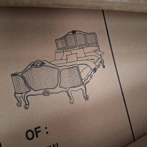 BRAND NEW BOXED HOMESDIRECT 365 ASW SUPERKING BEDFRAME(4 BOXES)