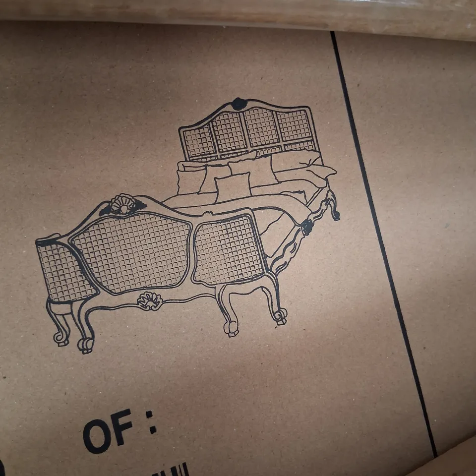 BRAND NEW BOXED HOMESDIRECT 365 ASW SUPERKING BEDFRAME(4 BOXES)