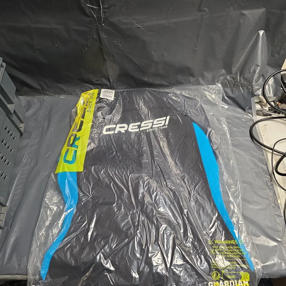 CRESSI GUARDIAN LADY NEOPRENE JACKET – 2MM, BLACK/AQUAMARINE, XL