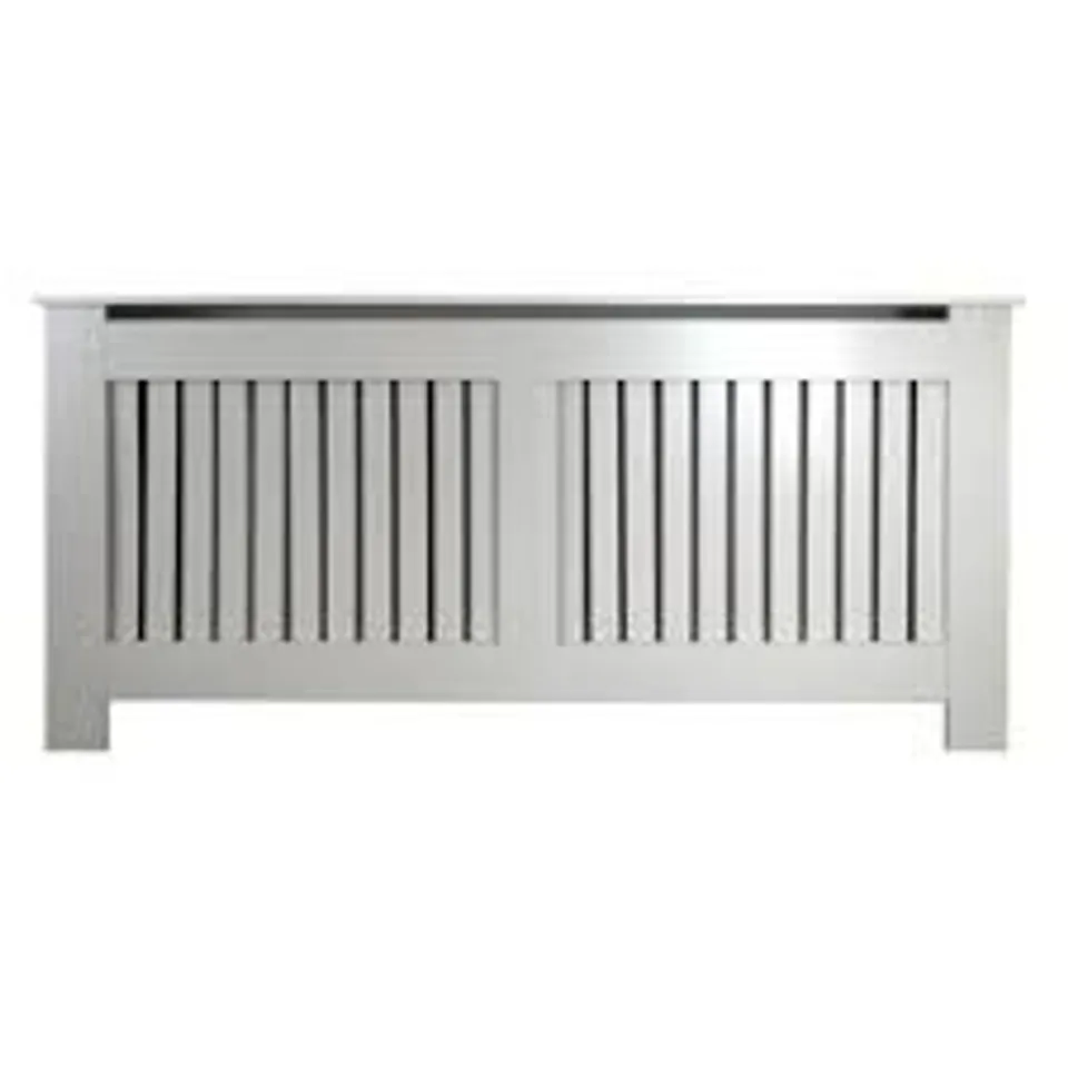 BOXED LLOYD PASCAL MORELLO LARGE RADIATOR COVER GREY/OAK EFFECT
