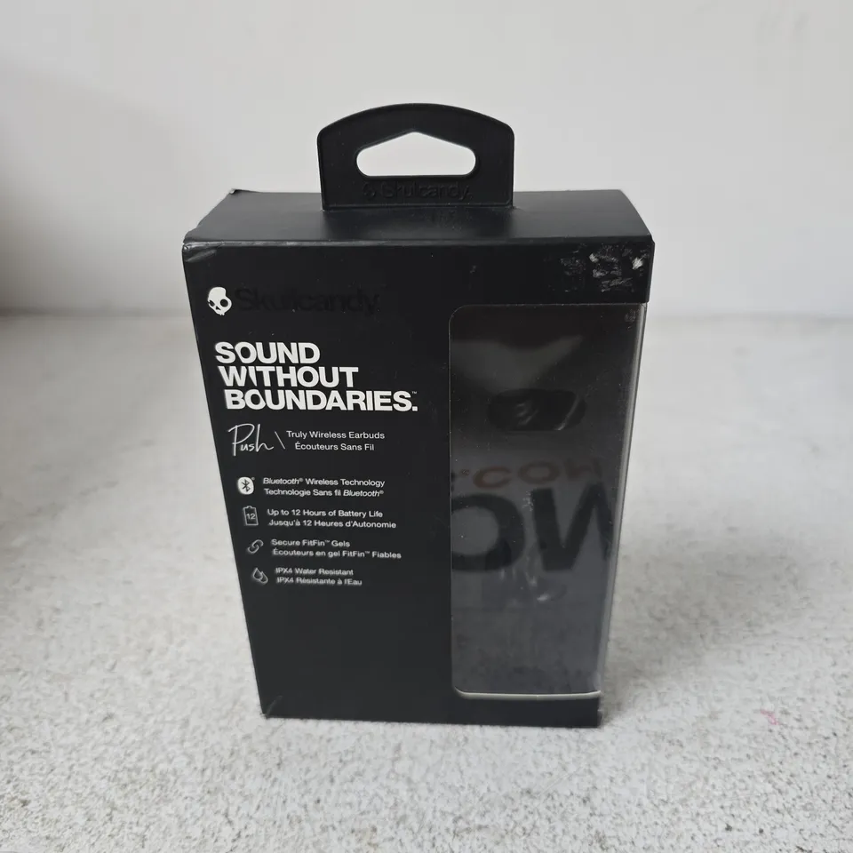 SKULLCANDY PUSH TRULY WIRELESS EARBUDS – BOXED