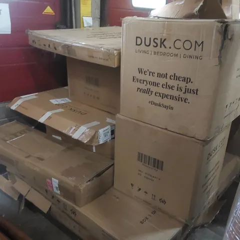 PALLET CONTAINING A LARGE QUANTITY OF ASSORTED FURNITURE PARTS ECT