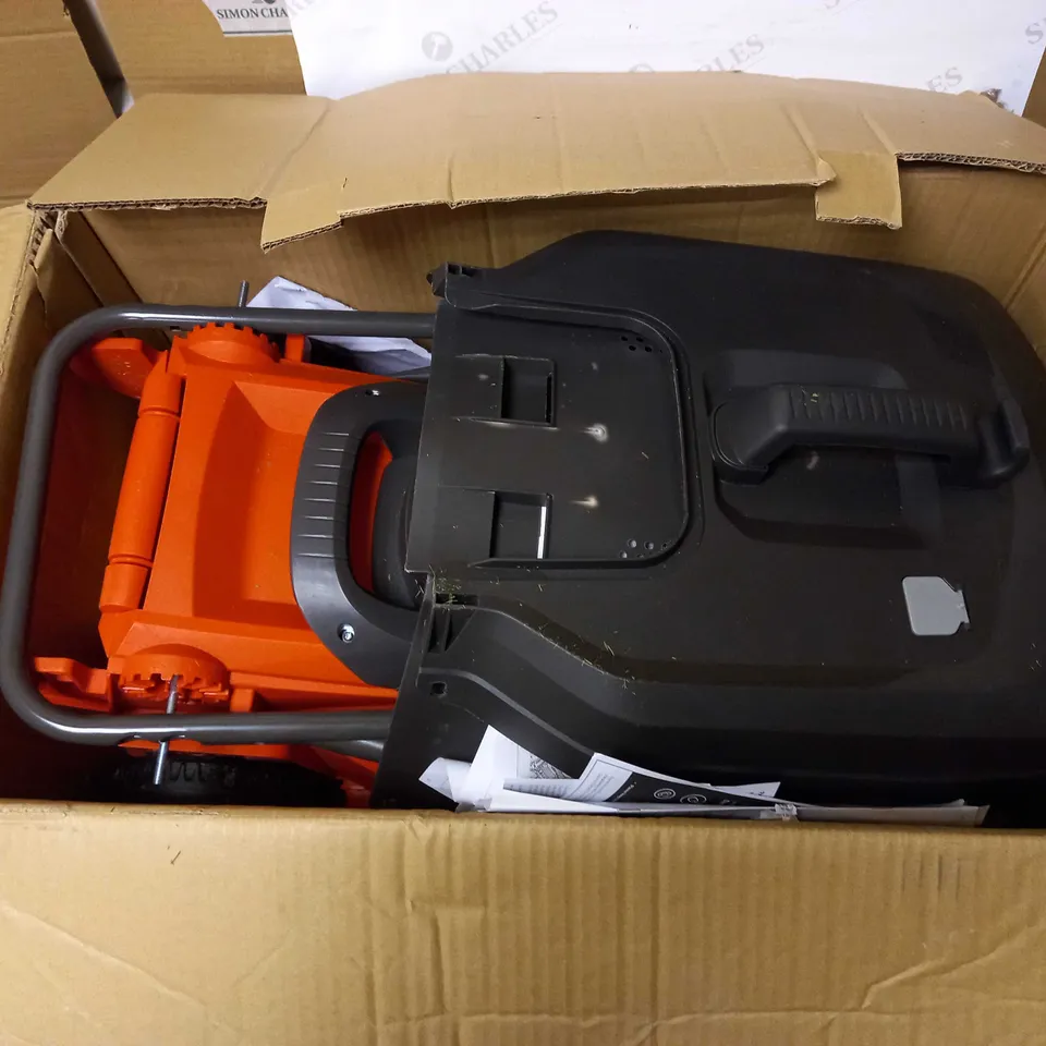 FLYMO EASISTORE 340R LI CORDLESS ROTARY LAWNMOWER