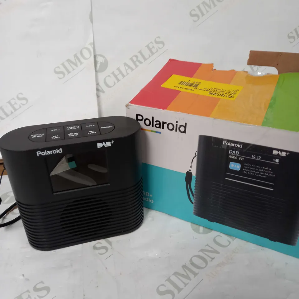 POLAROID BLUETOOTH DAB+/FM RADIO 