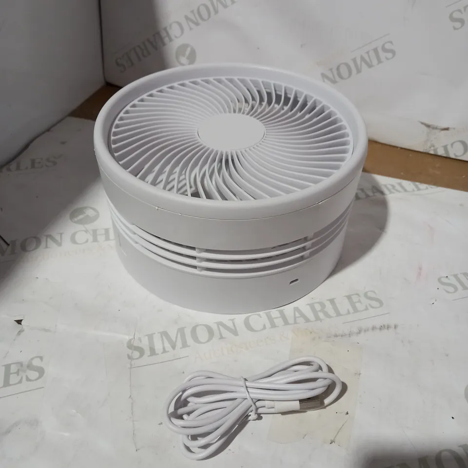 BELL & HOWELL ADJUSTABLE FOLDING RECHARGEABLE STAND FAN