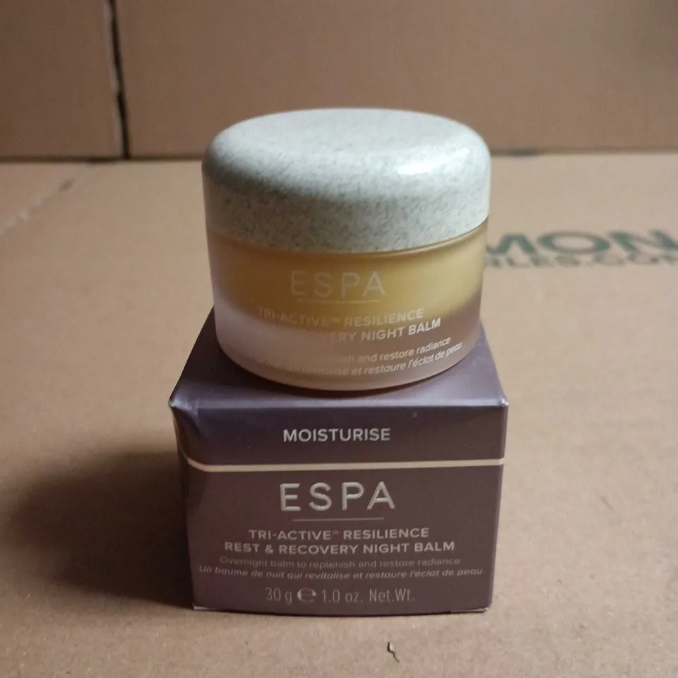 ESPA TRI-ACTIVE RESILIENCE REST & RECOVERY NIGHT BALM, 30 G