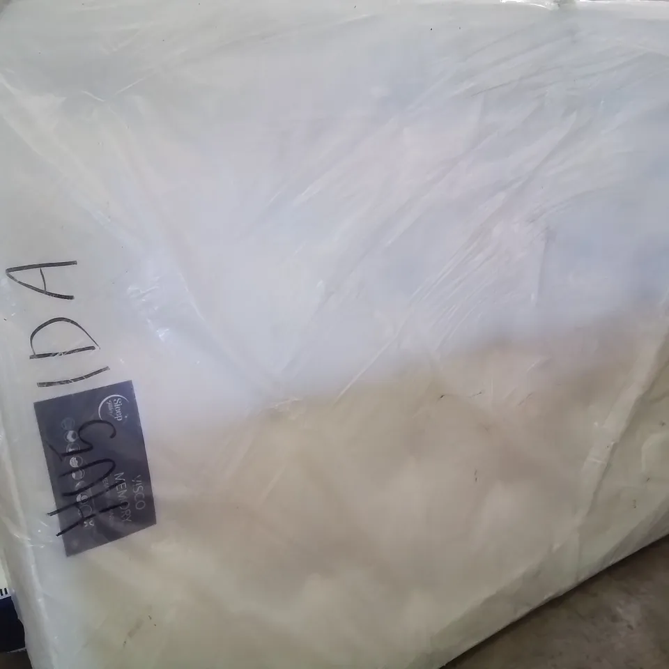 QUALITY BAGGED 4'6" DOUBLE VISCO SLEEP MEMORY BONNELL MATTRESS 