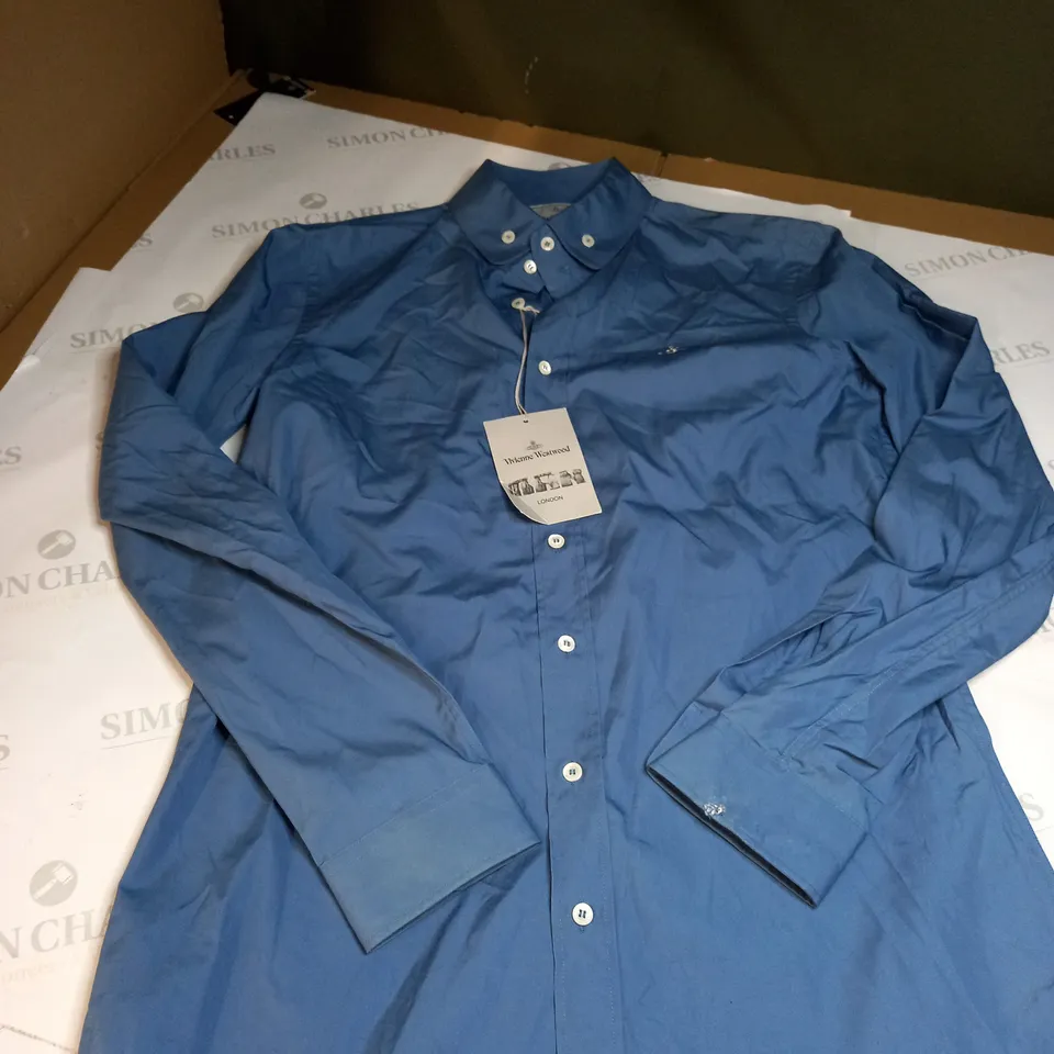 LONG SLEEVE VIVIENNE WESTWOOD SHIRT SIZE 50 