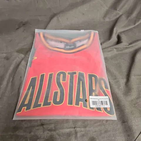 DNBA BASKETBALL JERSEY PORTUGAL 25' IN RED MULTI SIZE M