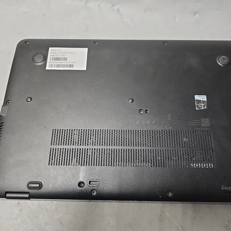 HP ELITEBOOK 850 G3 LAPTOP 