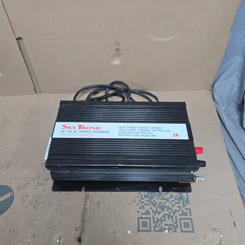 SKYTRONIC DC TO AC POWER INVERTER – COMPACT & PORTABLE