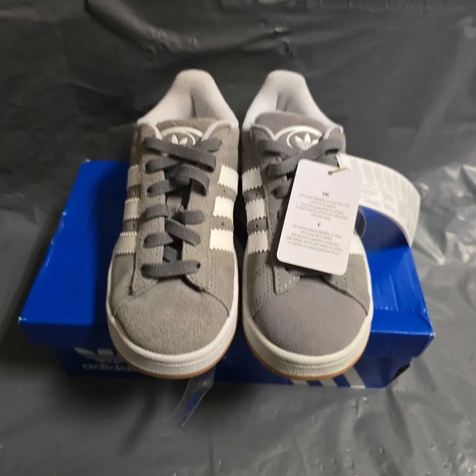 BOXED PAIR OF KIDS ADIDAS CAMPUS 00'S - UK SIZE 13K