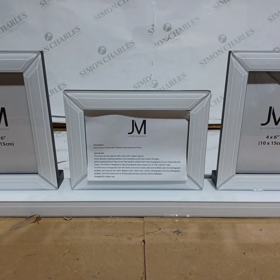 JM BY JULIEN MACDONALD TABLETOP MULTI APERTURE FRAME