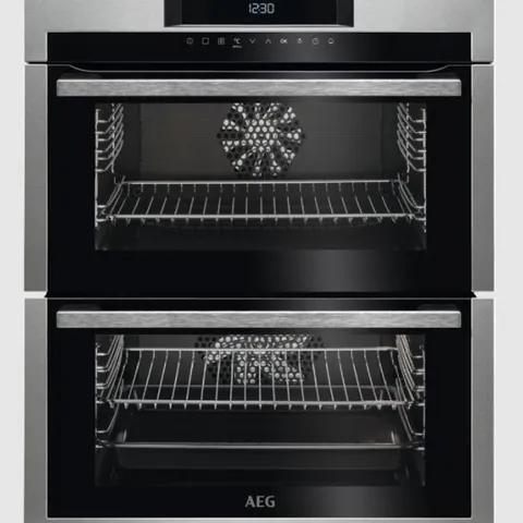 AEG DUE731110M STAINLESS STEEL BUILT UNDER DOUBLE OVEN