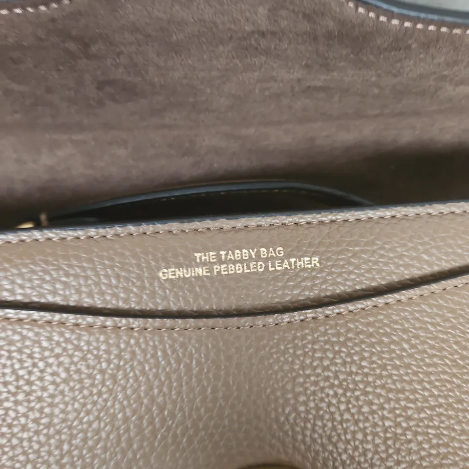 COACH THE TABBY BAG – GENUINE PEBBLED LEATHER, TAN