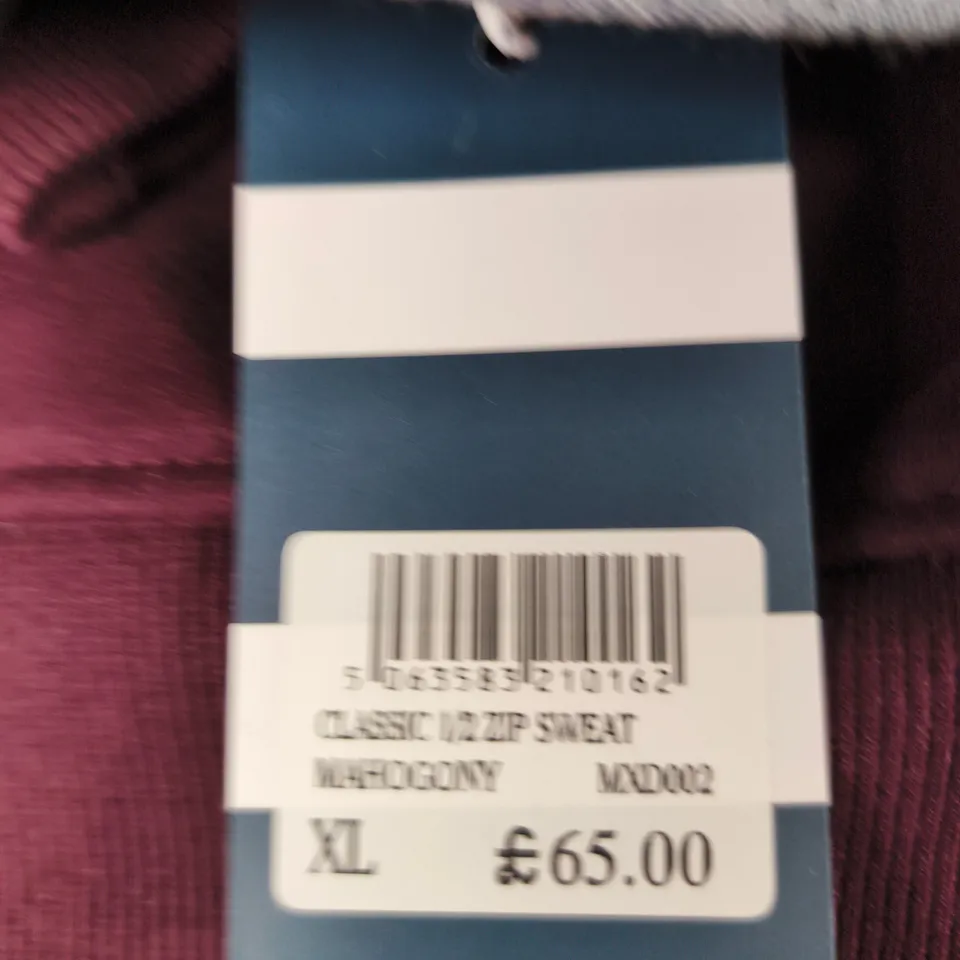 CREW CLOTHING COMPANY MEN'S ZIP SWEATSHIRT – CLASSIC ZIP SWEAT (UK XL)