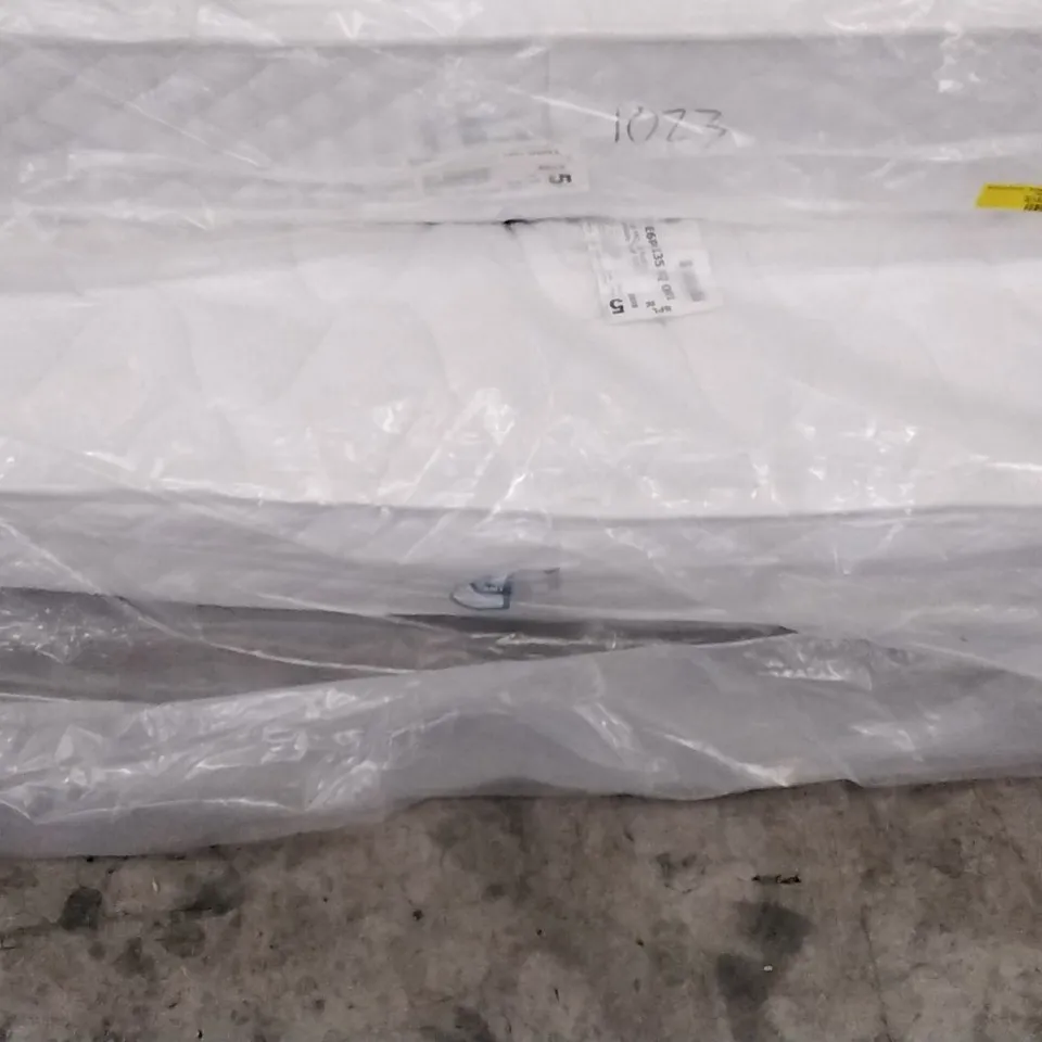 QUALITY BAGGED ESSENTIALS POCKET 600 DOUBLE 4'6" MATTRESS