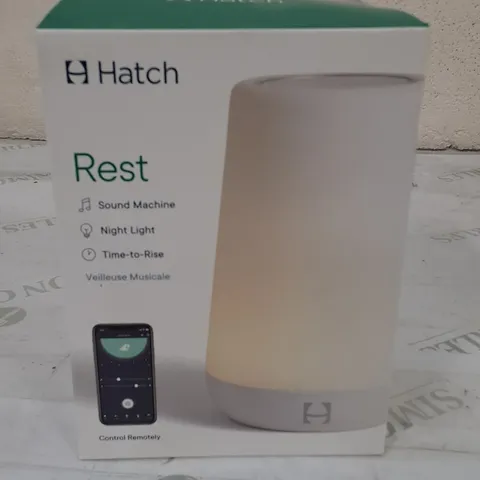 SEALED HATCH REST NIGHT LIGHT AND SOUND MACHINE