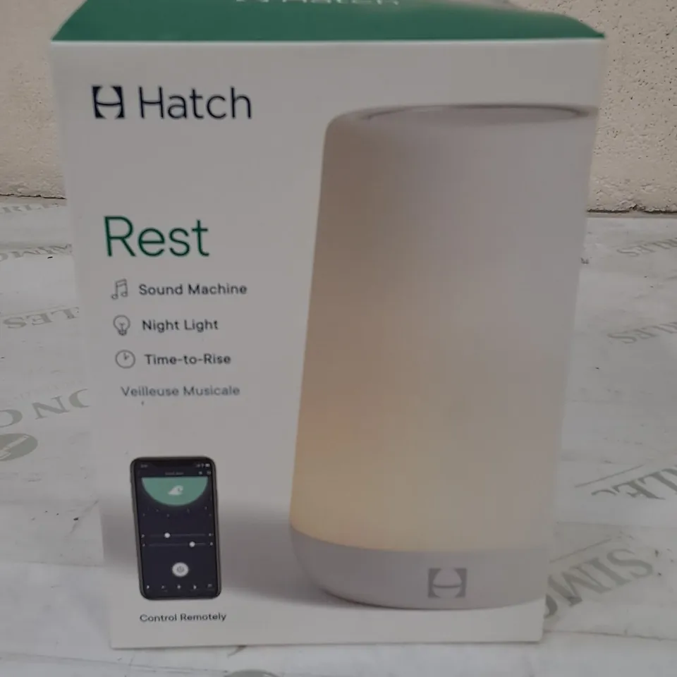 SEALED HATCH REST NIGHT LIGHT AND SOUND MACHINE