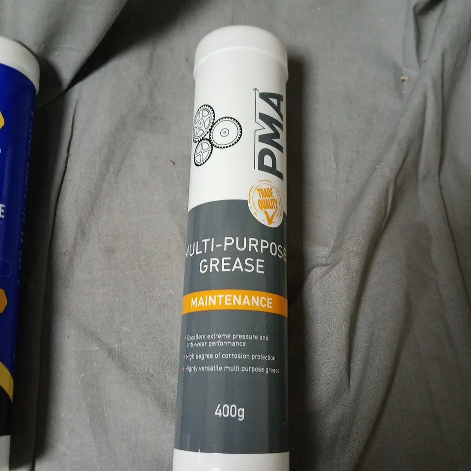 APPROXIMATELY 10 ASSORTED TUBES OF GREASE INCLUDING NAPA MULTI-PURPOSE GREASE 400G