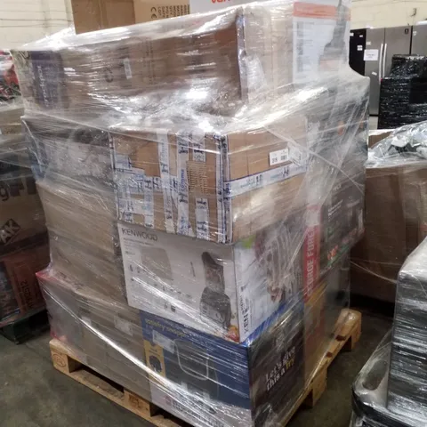 PALLET OF APPROXIMATELY 27 UNPROCESSED RAW RETURN HOUSEHOLD AND ELECTRICAL GOODS TO INCLUDE;