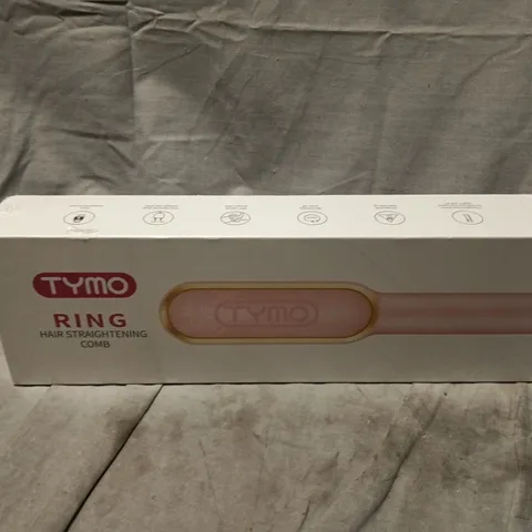BOXED AND SEALED TYMO RING HAIR STRAIGHTENING COMB
