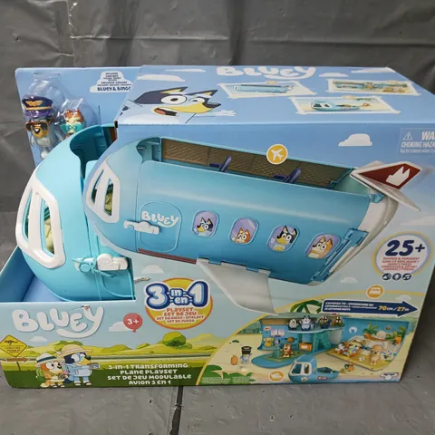 BOXED BLUEY S11 3-IN-1 AIRPLANE PLAYSET