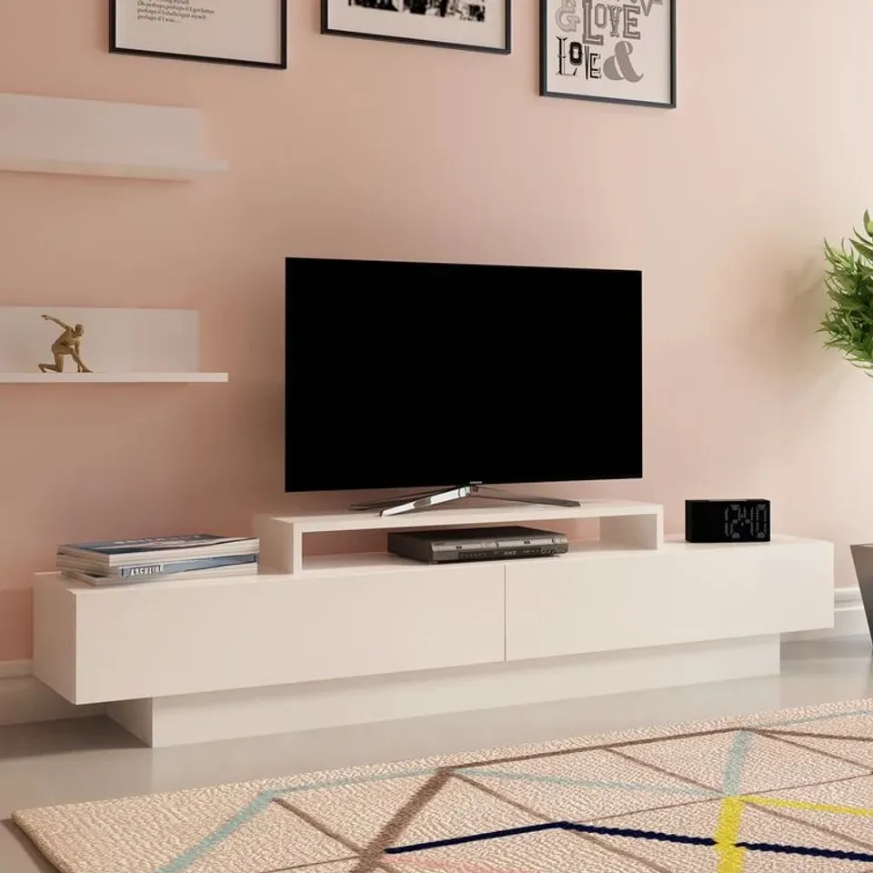 BOXED TV STAND FOR TV UP TOO 80" (1BOX) 