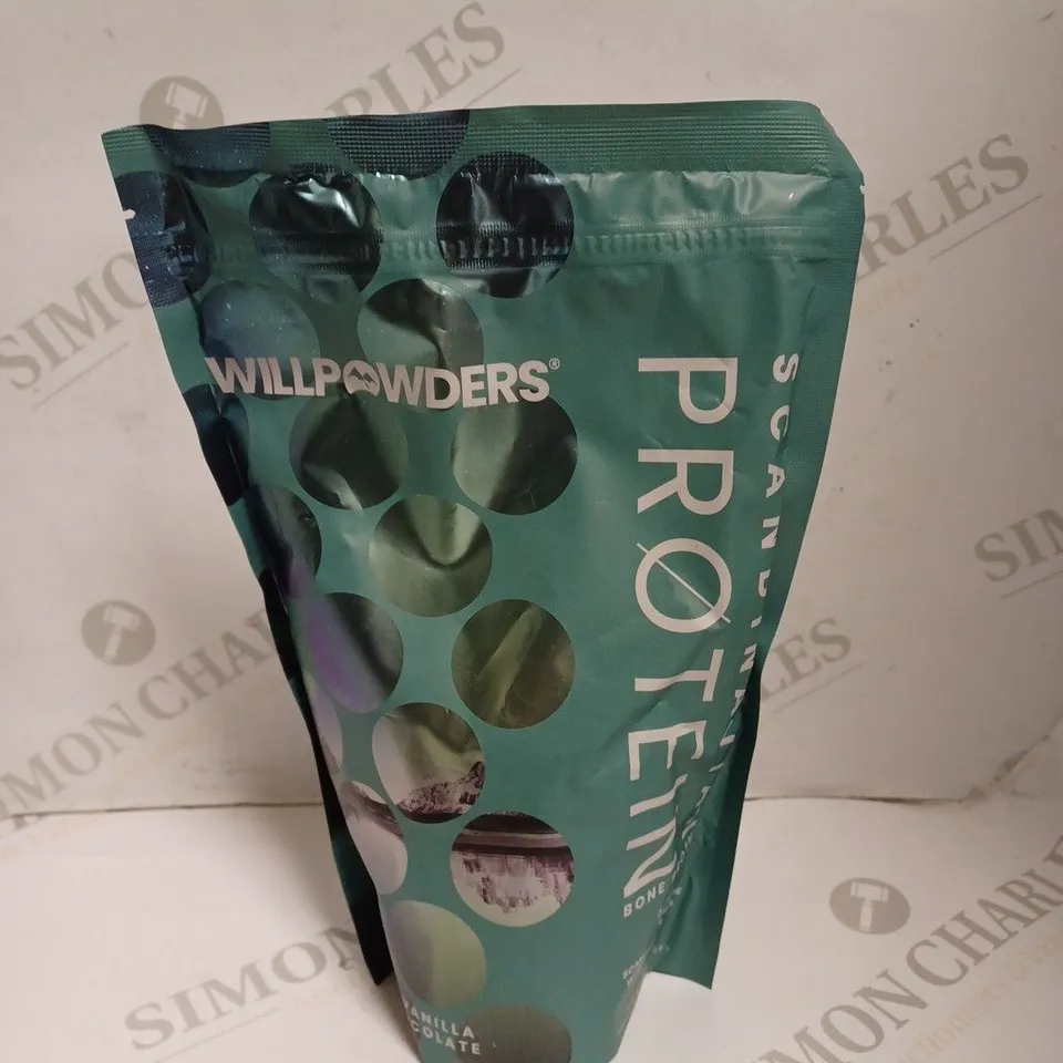 SEALED WILLPOWDERS SCANDINAVIAN PROTEIN - VANILLA WHITE CHOCOLATE - 300G