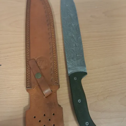 KNIFE KING 10" HUNTING KNIFE WITH SHEATH 