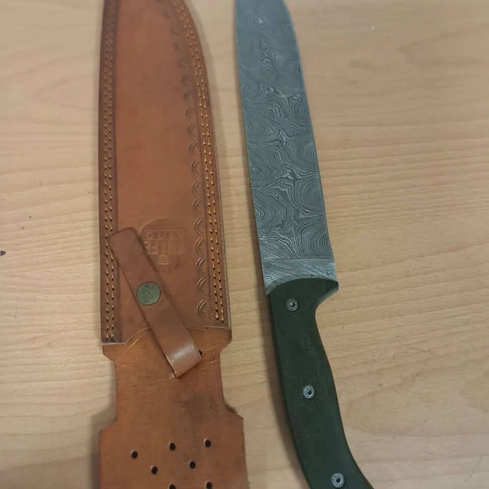 KNIFE KING 10" HUNTING KNIFE WITH SHEATH 