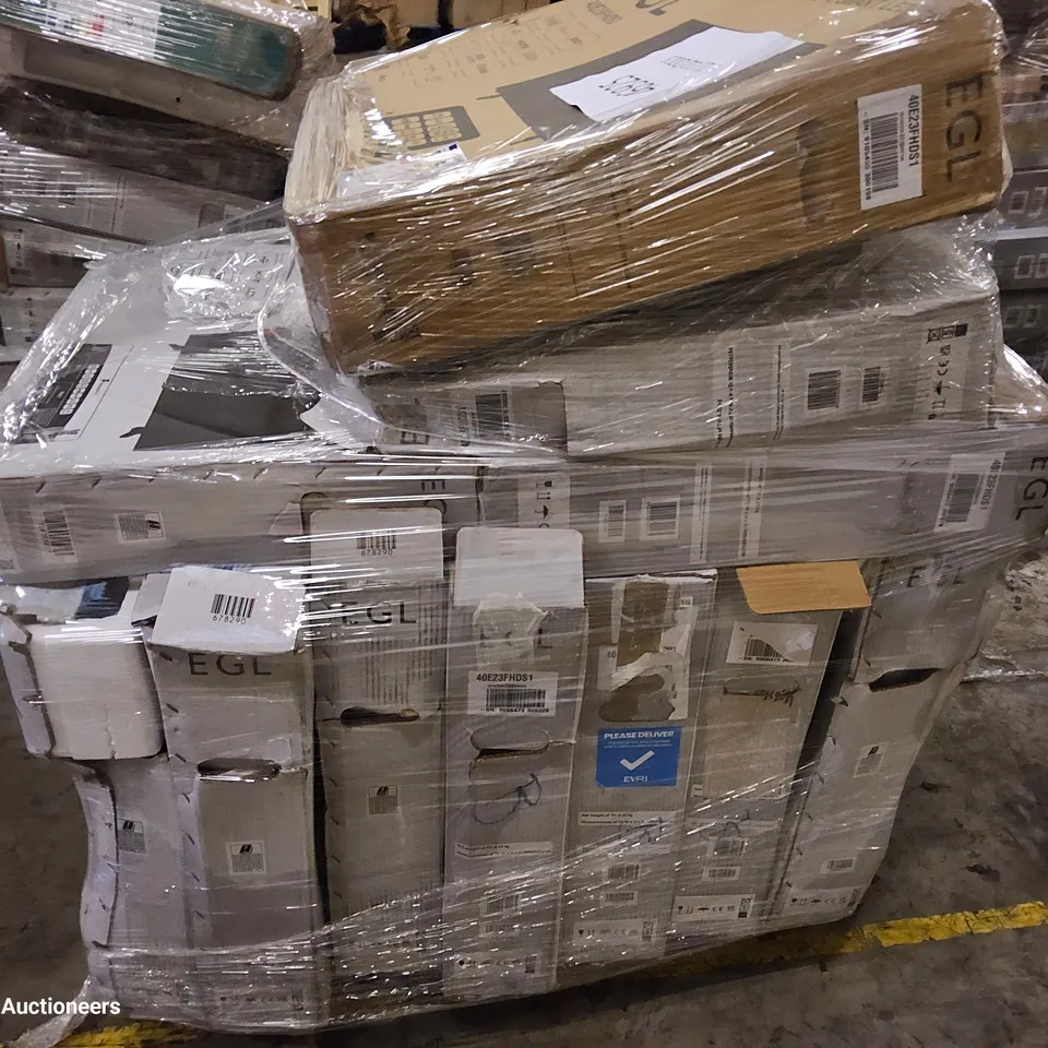 PALLET OF APPROXIMATELY 11 ASSORTED TELEVISIONS 
