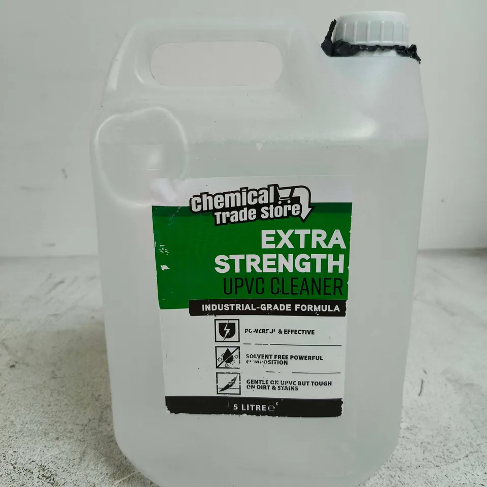 UPVC CLEANER – EXTRA STRENGTH, INDUSTRIAL-GRADE FORMULA – 5 LITRE